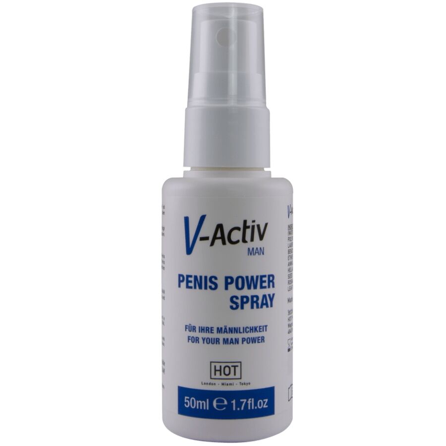 Hot – V-activ Penis Power Spray Para Hombre 50 Ml