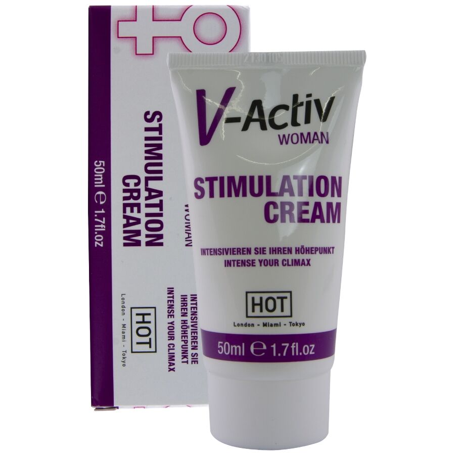 Hot – V-activ Crema Estimulante Para Mujer 50 Ml