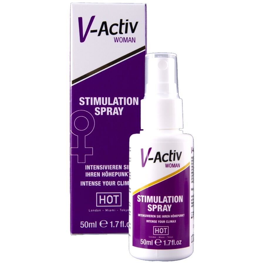 Hot – V-activ Spray Estimulante Para Mujer 50 Ml