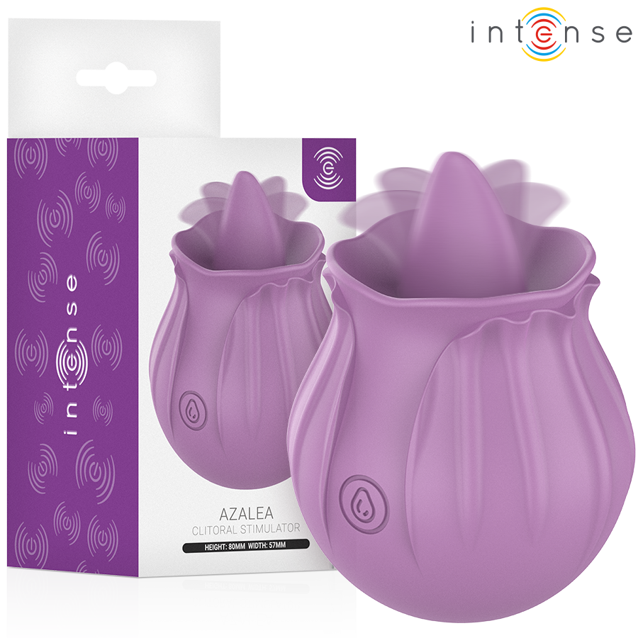 Intense – Azalea Flor Estimulador Lengua Base Magnética
