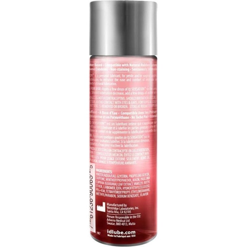 Sensation Lubricante Base Agua con Efecto Calor – ID