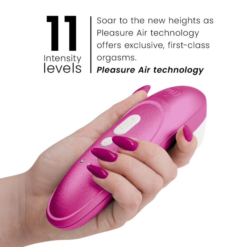 WOMANIZER - PRO VIBRANT ESTIMULADOR DE CLÍTORIS ROSA - Imagen 7