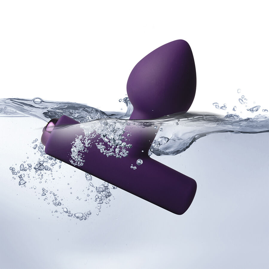 ROCKS-OFF - NOVA ASTRYX PREMIUM PLUG ANAL RECARGABLE 16 FUNCIONES NEGRO