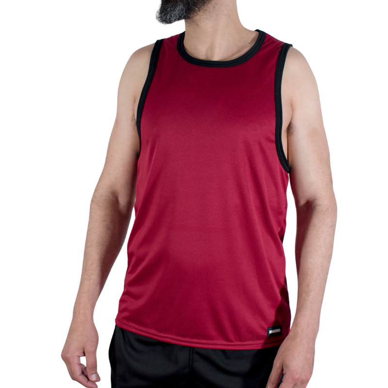 Macho – Cmv003 Camiseta Gym Granate S/m
