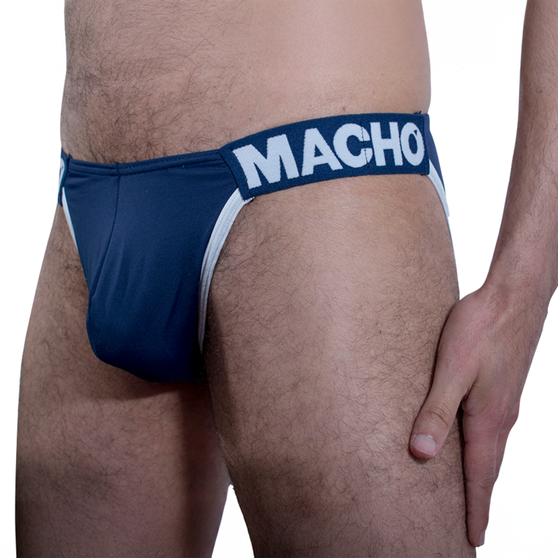 MACHO - MCH011 LATERAL SLIP AZUL OSCURO S - Imagen 11