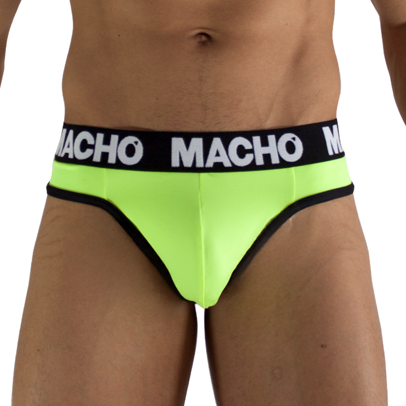 MACHO - MTG001 TANGA AMARILLO FLUOR S - Imagen 6