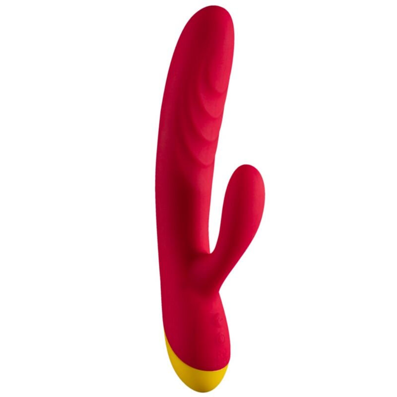 Romp – Jazz Vibrador Rabbit Recargable Rojo