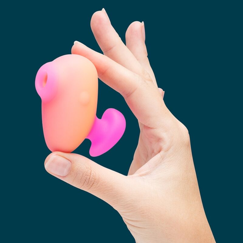 ROMP - KISS SUCCIONADOR DE CLÍTORIS VIBRADOR DE DEDO RECARGABLE - Imagen 10