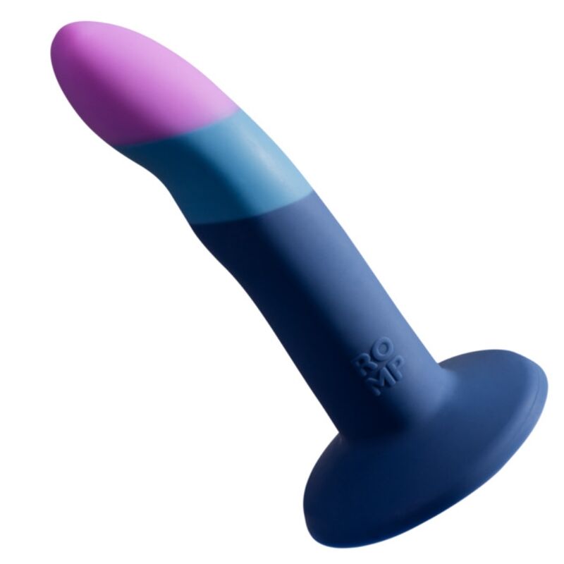 Romp – Piccolo Dildo Silicona Con Ventosa Tricolor 14 Cm