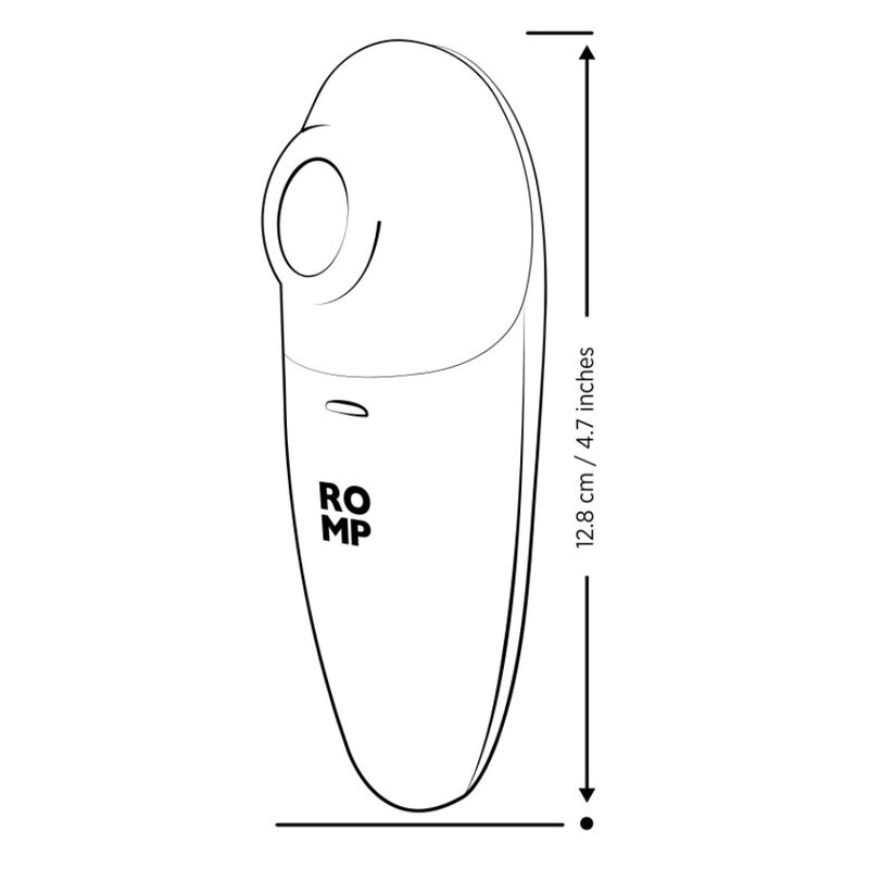ROMP - SWITCH X ESTIMULADOR DE CLÍTORIS 6 NIVELES NARANJA - Imagen 11