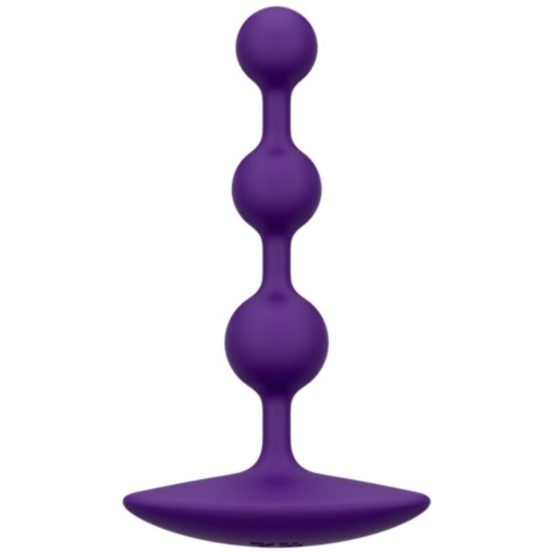 Romp – Amp Purple Bolas Anales Flexibles De Silicona 12,5 Cm Morado