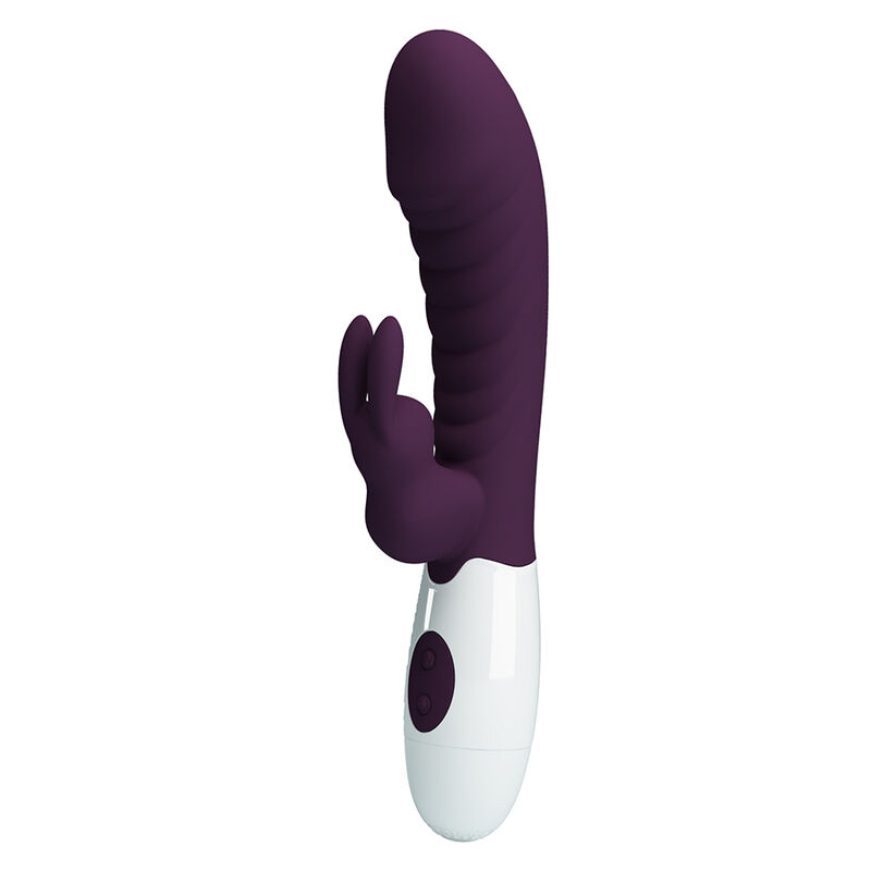PRETTY LOVE - NAUGHTY BUNNY VIBRADOR RABBIT 30 FUNCIONES MORADO - Imagen 6