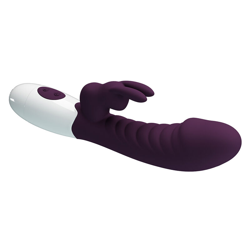 PRETTY LOVE - NAUGHTY BUNNY VIBRADOR RABBIT 30 FUNCIONES MORADO - Imagen 9
