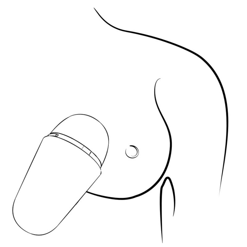ROMP - FREE X ESTIMULADOR DE CLÍTORIS CON TAPA 10 NIVELES RECARGABLE MORADO - Imagen 5