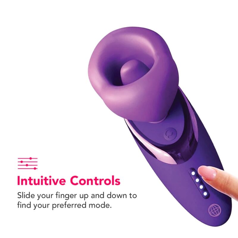 FANTASY FOR HER - SUCCIONADOR DE CLÍTORIS CON VIBRACIÓN PLEASURE SUCKER MORADO - Imagen 6