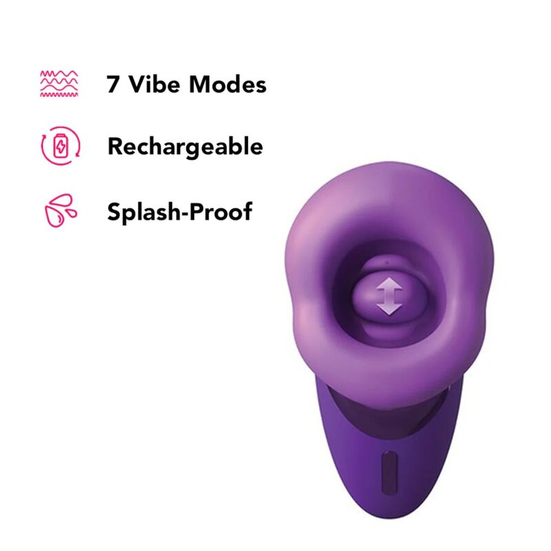FANTASY FOR HER - SUCCIONADOR DE CLÍTORIS CON VIBRACIÓN PLEASURE SUCKER MORADO - Imagen 7