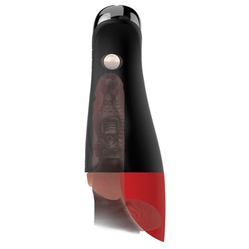 PDX ELITE - MASTURBADOR AUTOMÁTICO FAP-O-MATIC PRO XL VIBRADOR MARRÓN 34.9 CM - Imagen 5