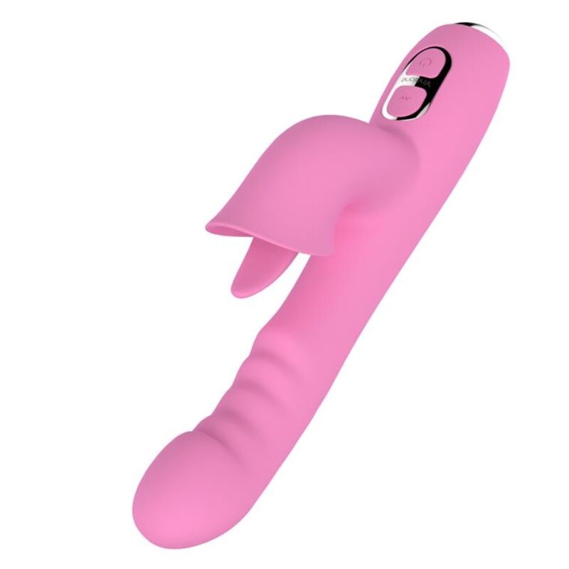 Nalone – T-may Vibrador Rabbit Con Empuje Y Movimiento Oscilante
