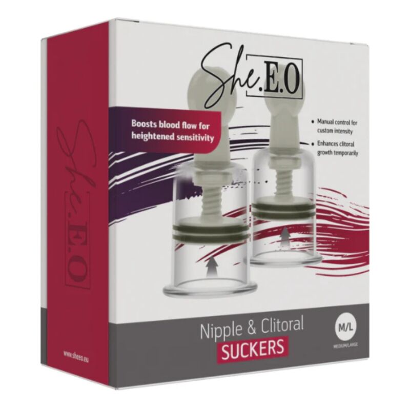 Succionadores de Pezones y Clitoris- She. E. O