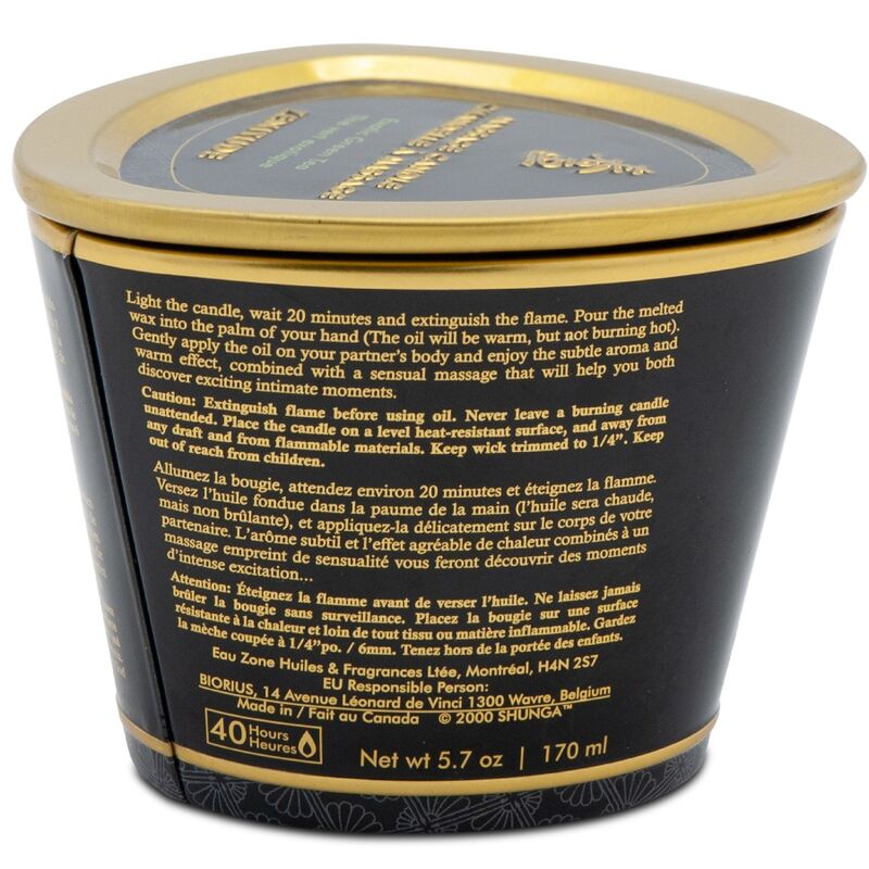 SHUNGA - VELA DE MASAJE MANGO 170 ML - Imagen 4