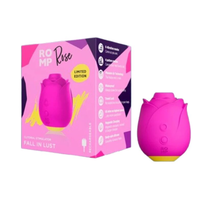 ROMP - ROSE 2.0 SUCCIONADOR DE CLÍTORIS FORMA ROSA EDICIÓN LIMITADA - Imagen 7