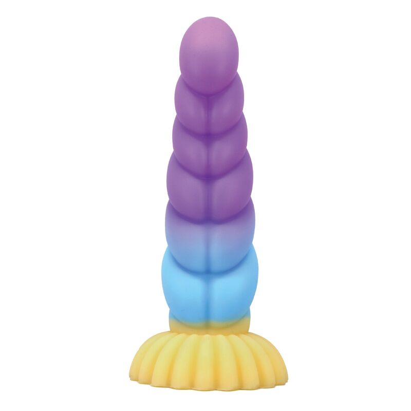 Power Monsters – Unicorn Dildo Tricolor 22 Cm ø 5 Cm