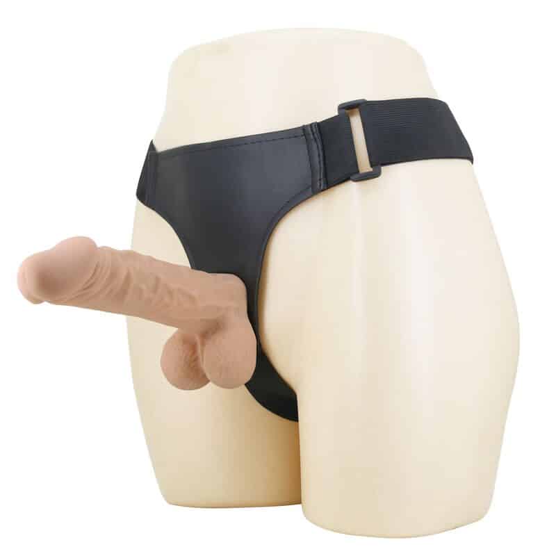 Pretty Love – Jolyon Arnés Con Dildo Flexible 22 Cm ø 4,8 Cm Color Natural