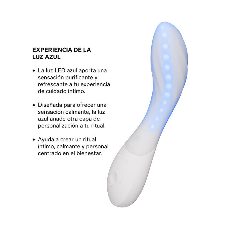 LELO - MONA SPECTRA MASAJEADOR ÍNTIMO CON LUZ ROJA RECARGABLE APP CONTROL - Imagen 7