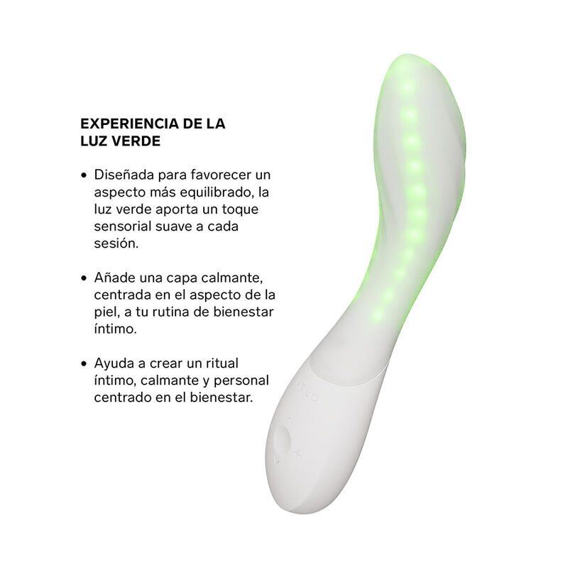 LELO - MONA SPECTRA MASAJEADOR ÍNTIMO CON LUZ ROJA RECARGABLE APP CONTROL - Imagen 6