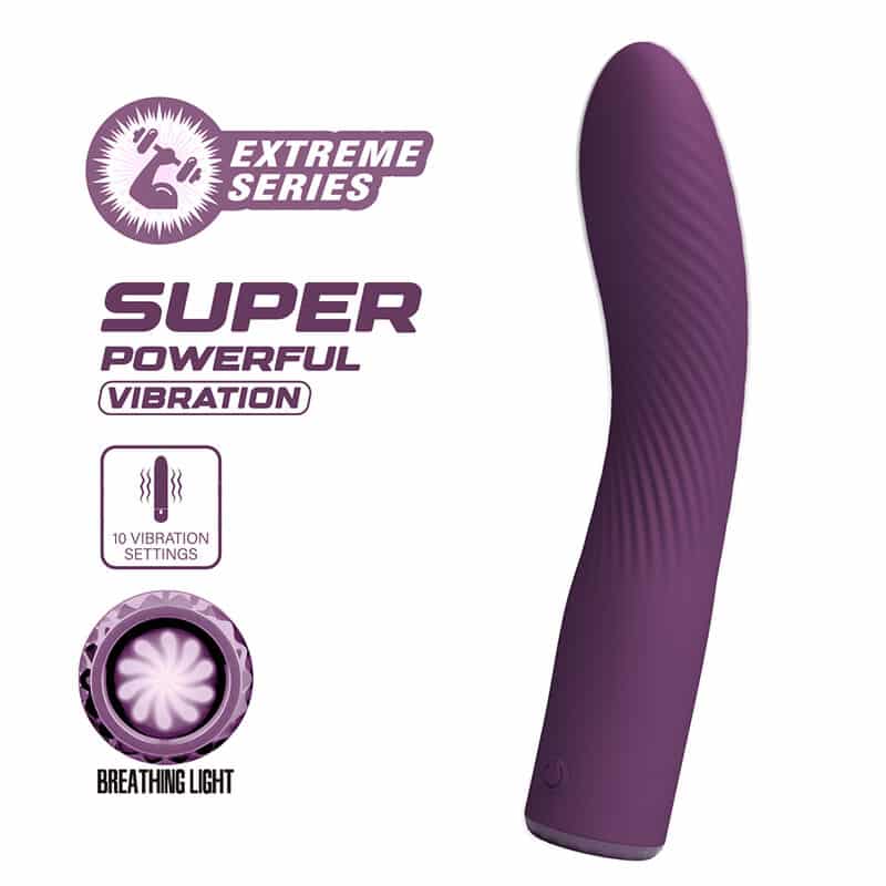 Pretty Love Kissell vibrador recargable 10 funciones morado — La Polvoteca