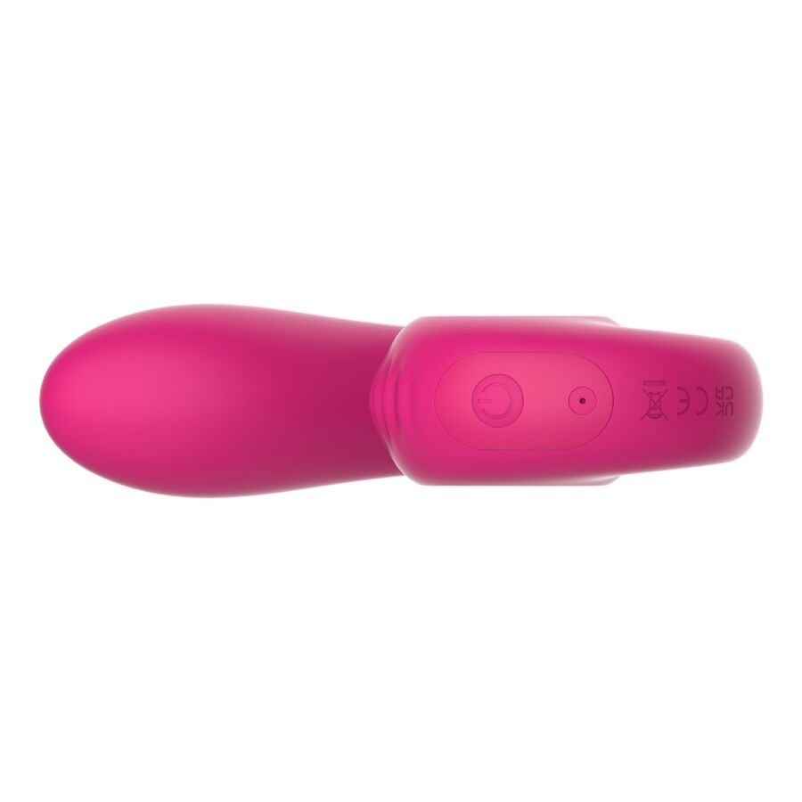 Gizi Lite Vibrador Dual Punto G Y Clítoris Rosa Snail Vibe