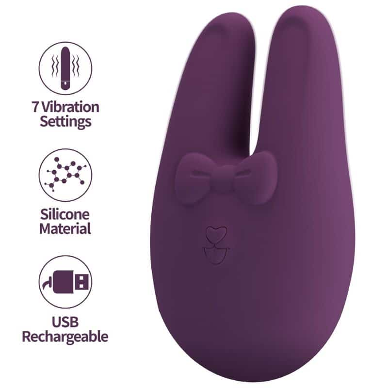 ROMANCE - BUNNY ESTIMULADOR EXTERNO 7 MODOS DE VIBRACIÓN