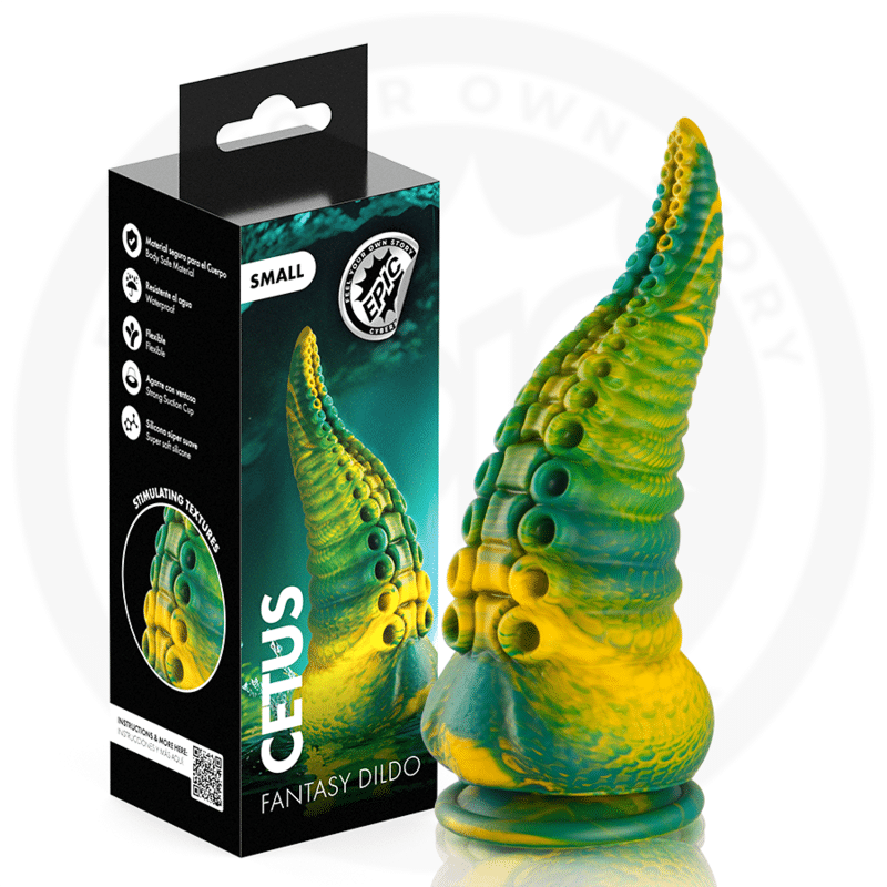 Epic – Cetus Dildo Tentáculo Verde Tamaño Pequeño