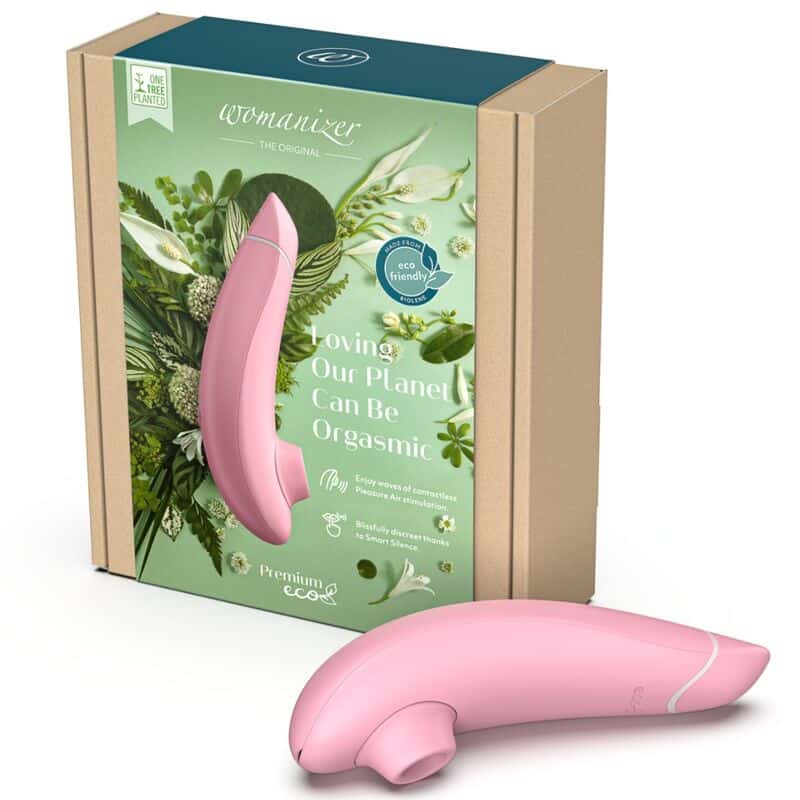 Womanizer – Premium Eco Estimulador De Clítoris Por Succión 12 Niveles Rosa