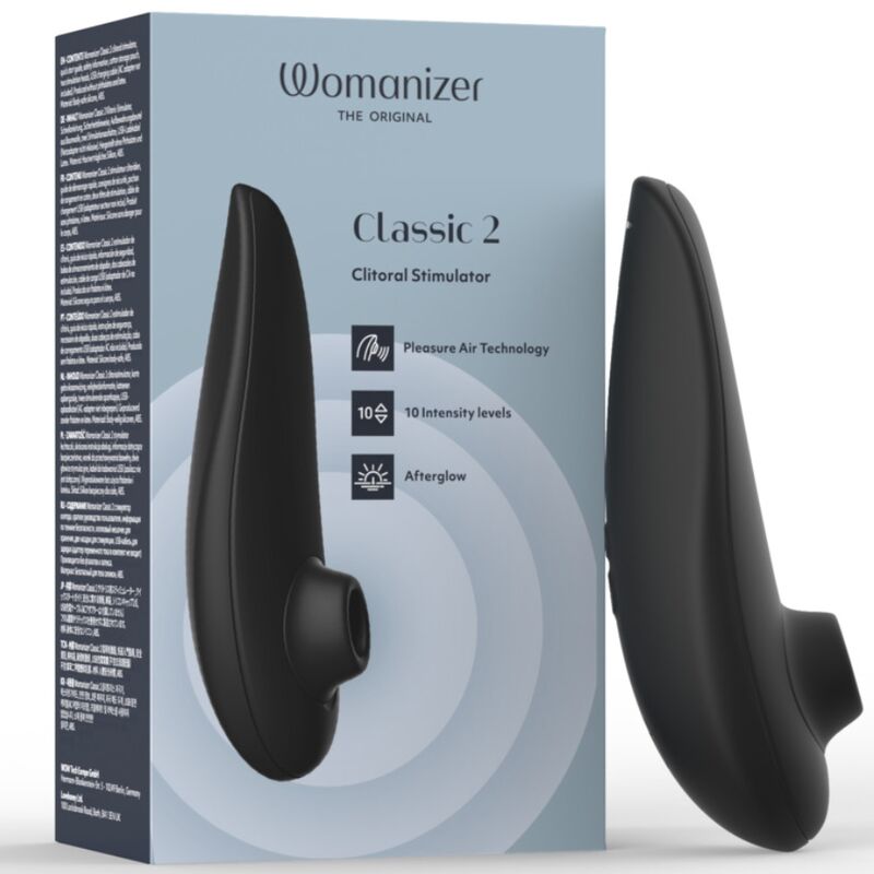 Womanizer – Classic 2 Estimulador De Clítoris Por Succión 10 Niveles Negro
