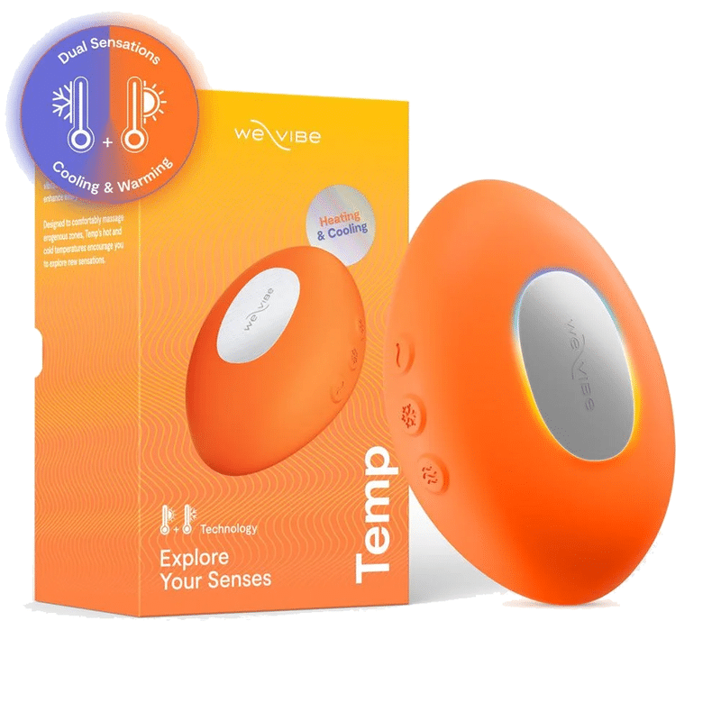 We-vibe – Temp Vibrador Con Función De Calor Y Frío Mandarina