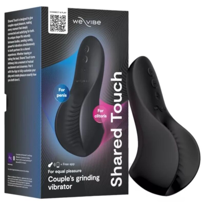 We-vibe – Shared Touch Vibrador Para Parejas De Doble Cara Negro