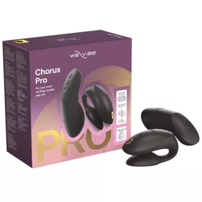 We-vibe – Chorus Pro Vibrador Premium Para Parejas Negro Satinado