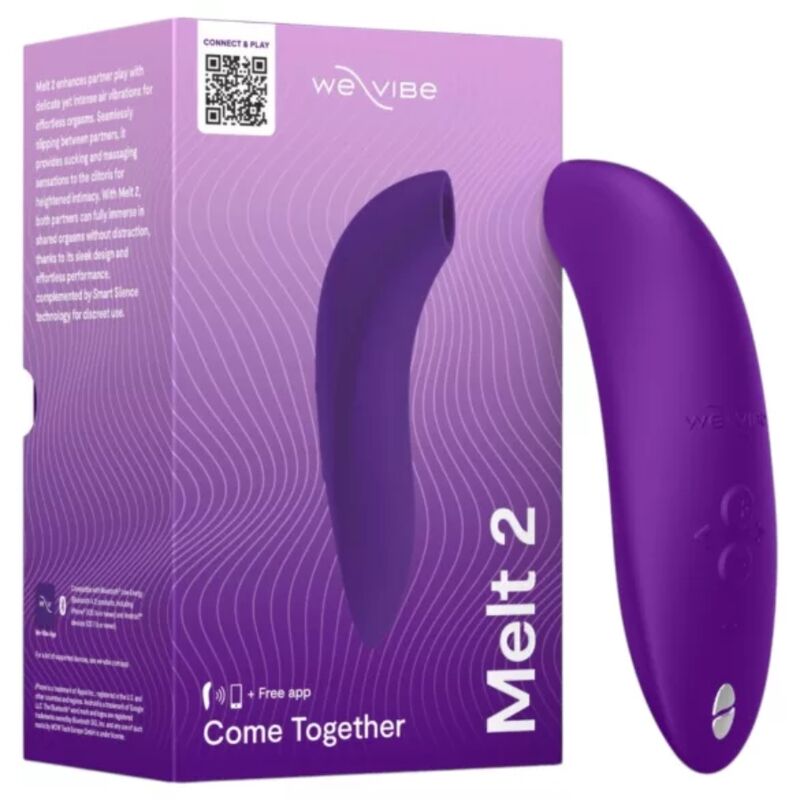 We-vibe – Melt 2 Estimulador Clitoriano Por Ondas De Aire Púrpura